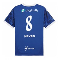 Al-Hilal Ruben Neves #8 Hjemmebanetrøje 2024-25 Kortærmet